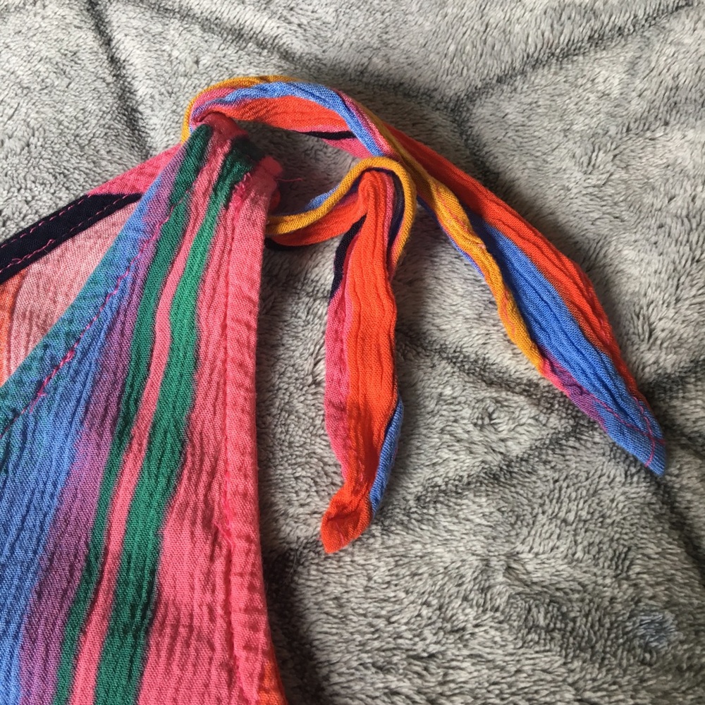 Colorful Striped Summer Top - Picture 4 of 8
